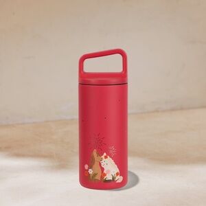 Starbucks 2026 Year of the Horse Red Stainless Steel Tumbler 12oz